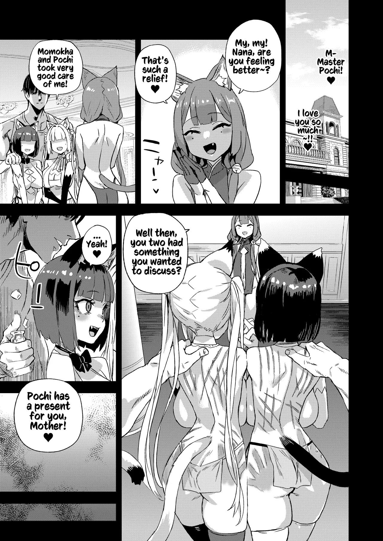 Nekozoku Musume wa Ningen o Kau. - CAT GIRLS KEEP A HUMAN page 42