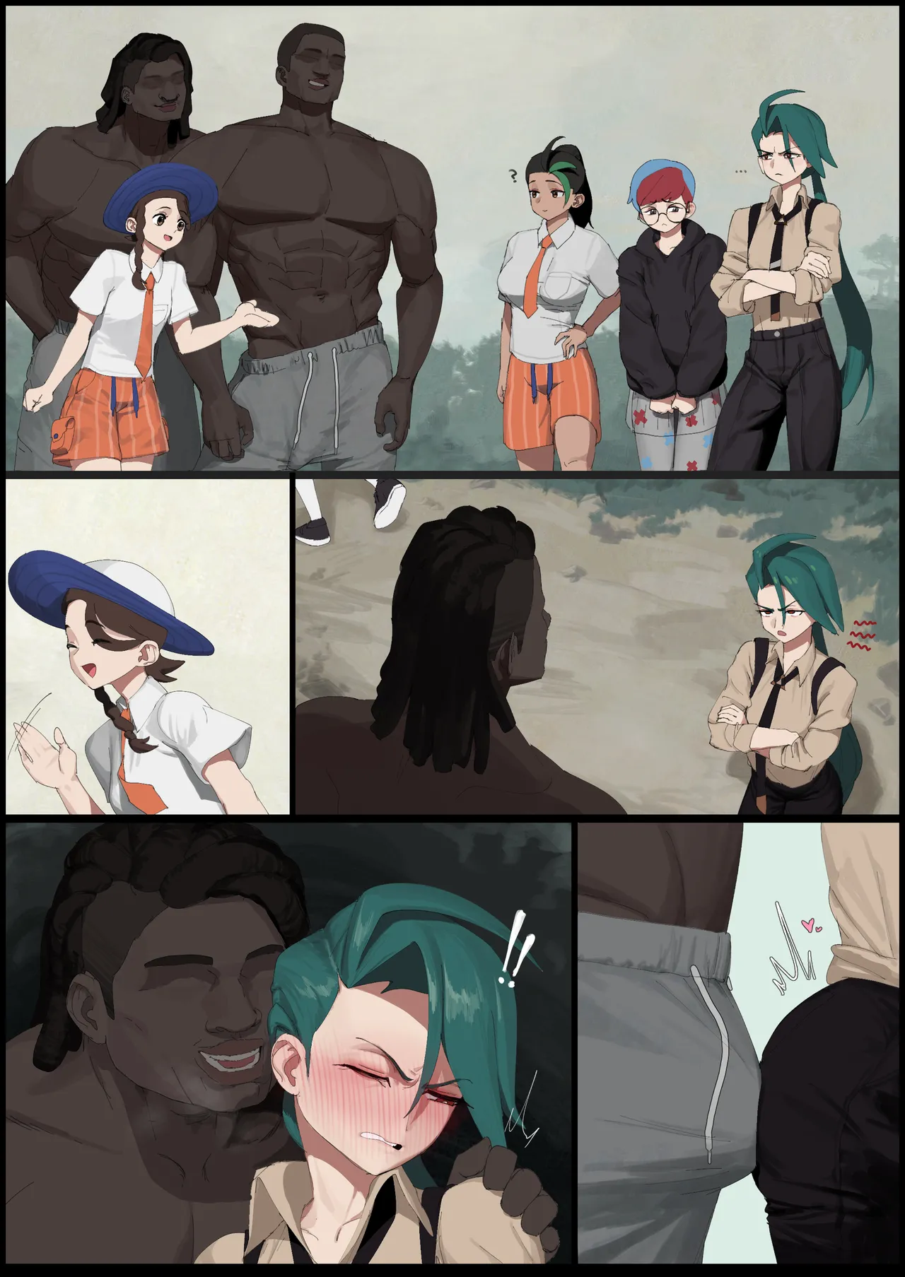 Nemona, Penny & Rika get BLACKED page 11
