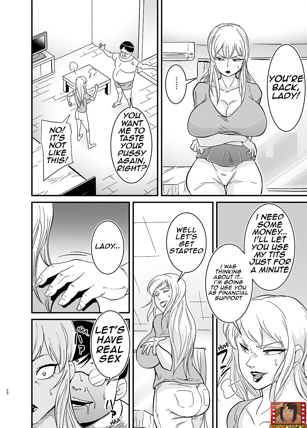 Netorare Jukujo Marina-san/Cheating Wife Marina page 21