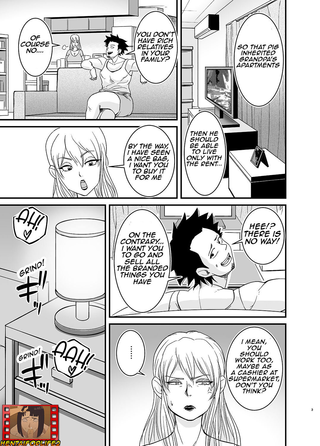 Netorare Jukujo Marina-san/Cheating Wife Marina page 4