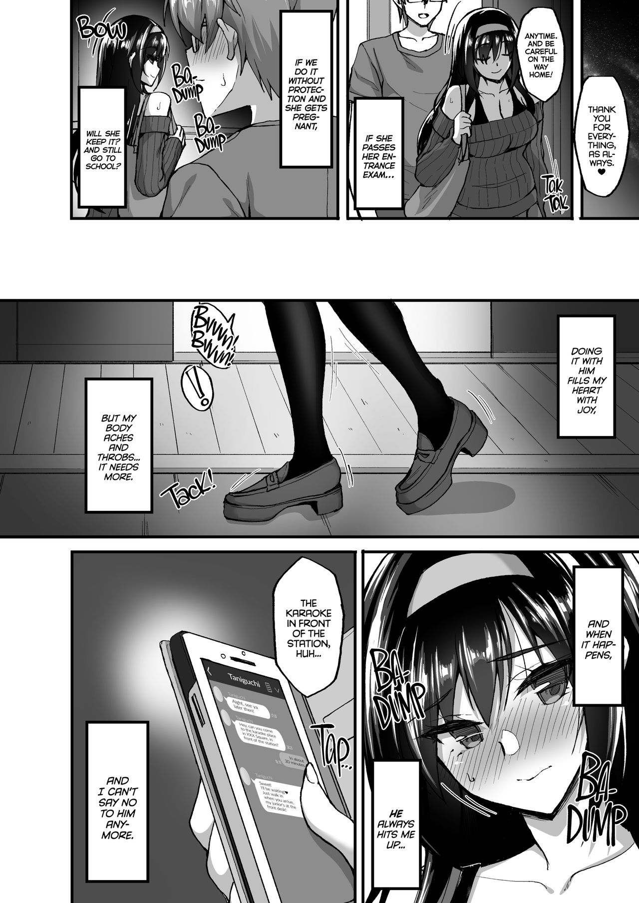 Netorare Junior Girlfriend 3: A Body and Mind Craving Pleasure page 7