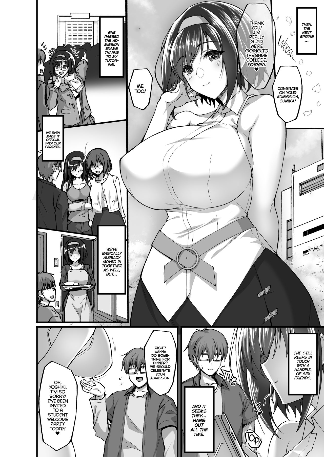 Netorare Junior Girlfriend 3: A Body and Mind Craving Pleasure page 71