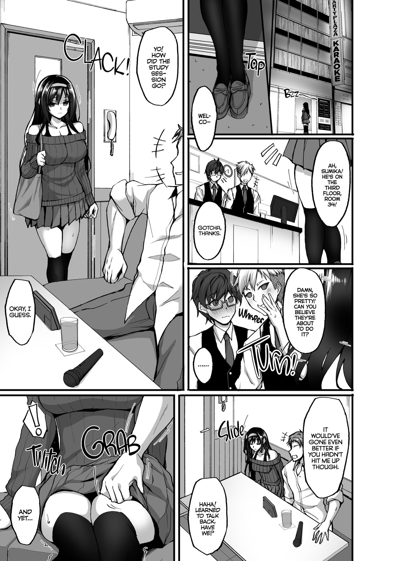Netorare Junior Girlfriend 3: A Body and Mind Craving Pleasure page 8