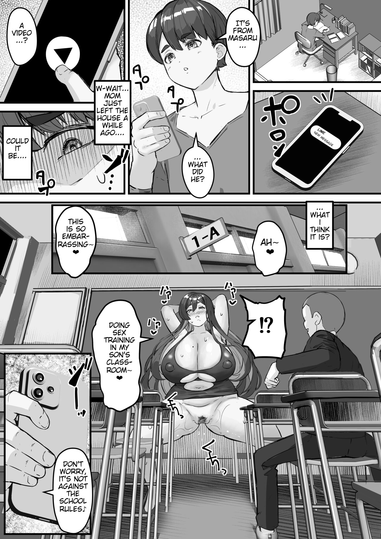 Netorare Kaa-san - Boku no Daisuki na Kaa-san wa Shinyuu ni Netorareru page 31