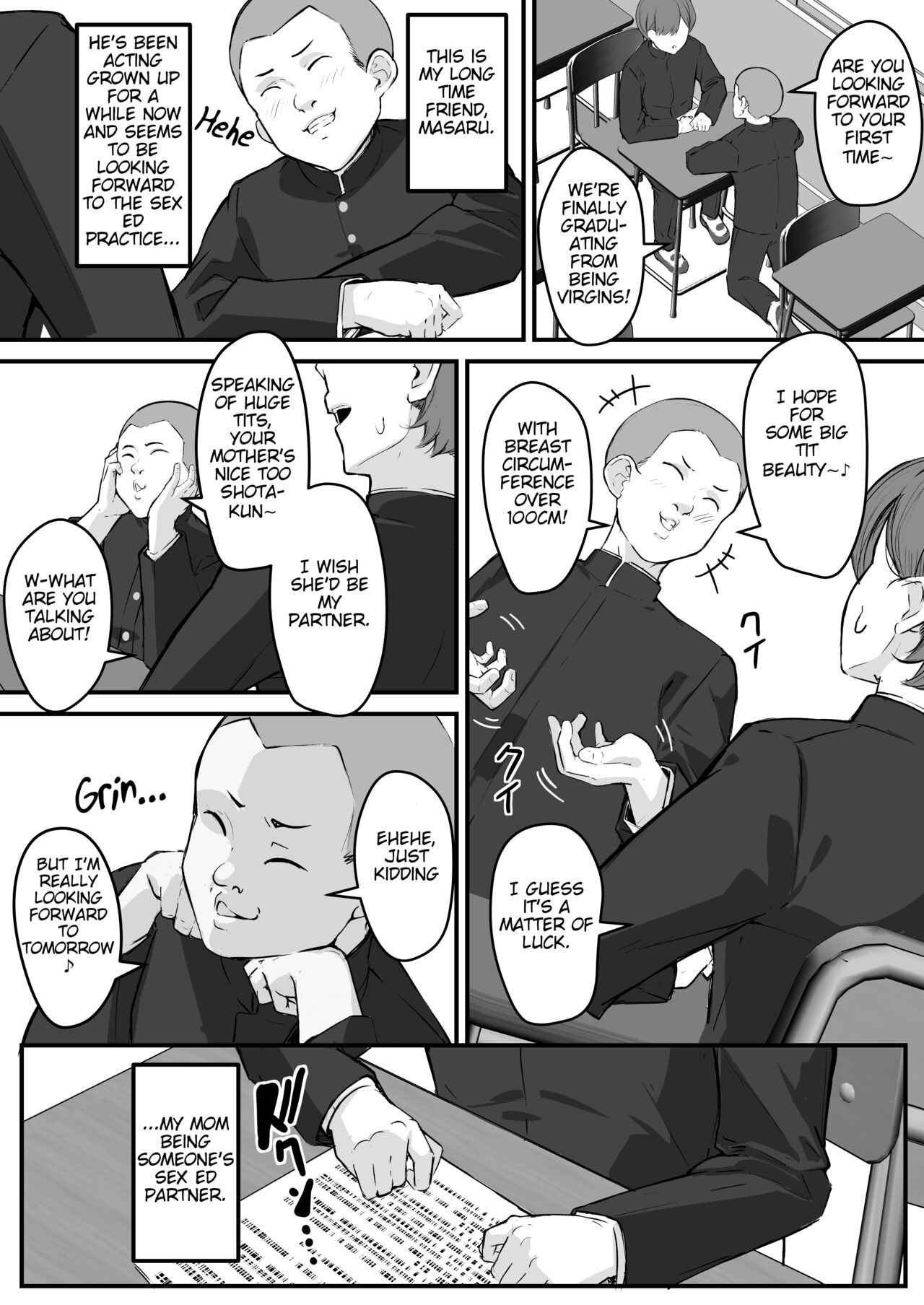 Netorare Kaa-san - Boku no Daisuki na Kaa-san wa Shinyuu ni Netorareru page 4
