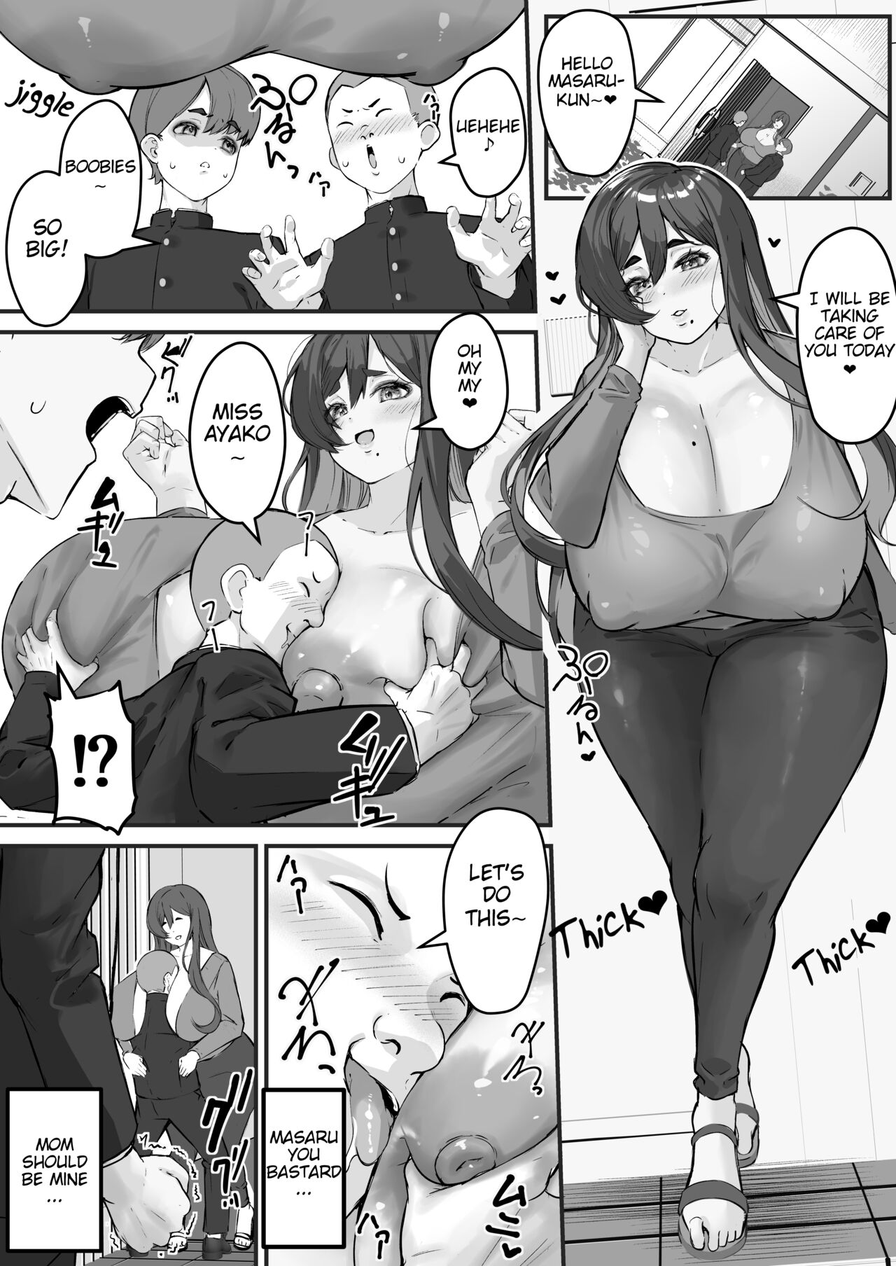 Netorare Kaa-san - Boku no Daisuki na Kaa-san wa Shinyuu ni Netorareru page 9