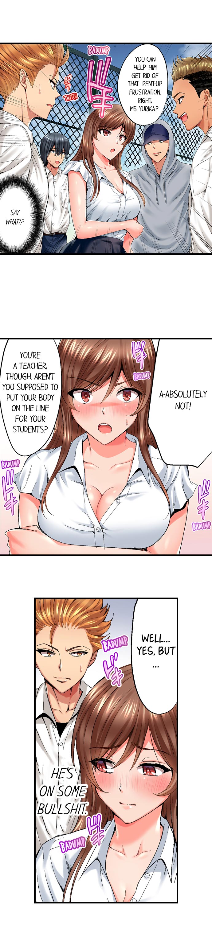 Netorare My Teacher With My Friends page 8
