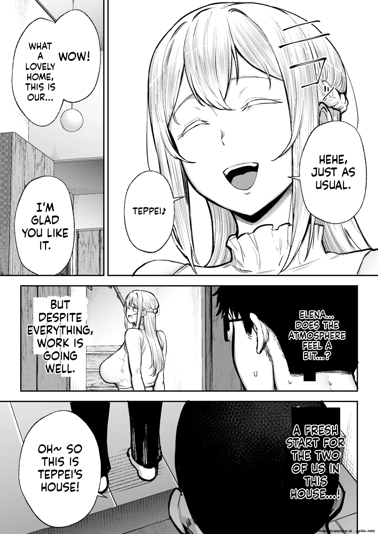 Netorareta Bakunyuu Blonde Zuma Elena 3 MTL page 10