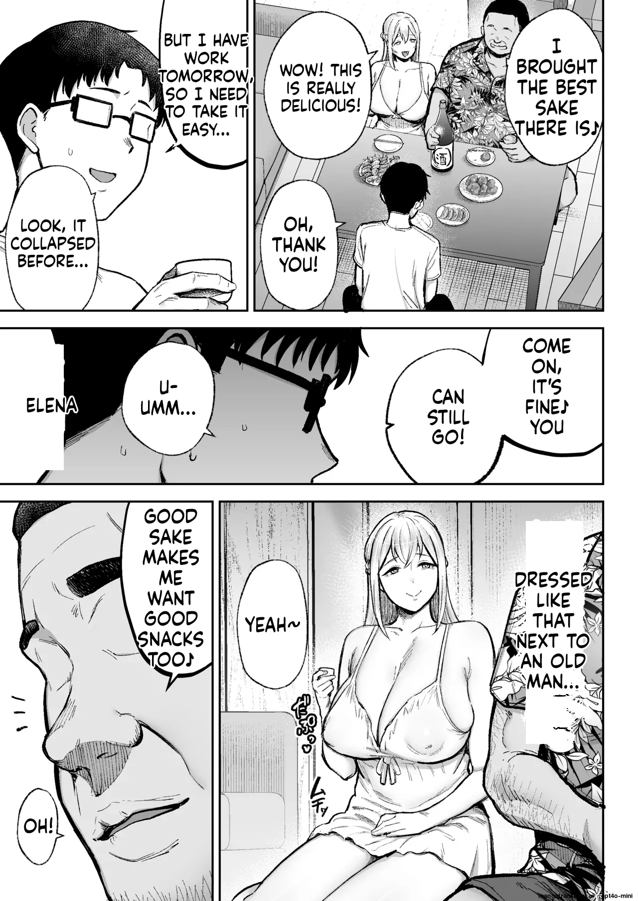 Netorareta Bakunyuu Blonde Zuma Elena 3 MTL page 14