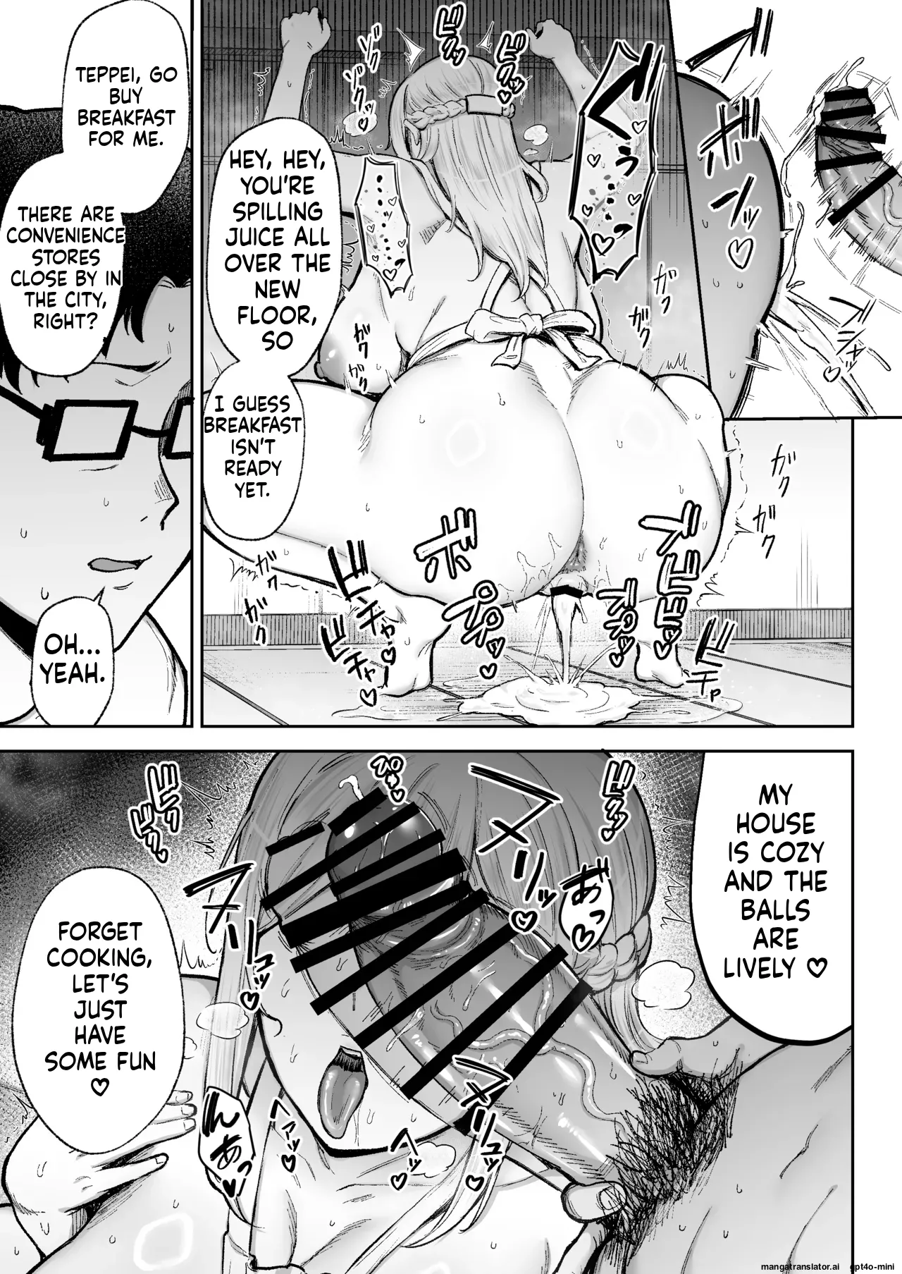 Netorareta Bakunyuu Blonde Zuma Elena 3 MTL page 30