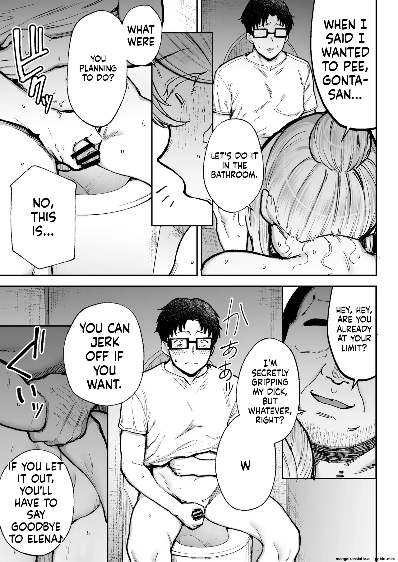 Netorareta Bakunyuu Blonde Zuma Elena 3 MTL page 40