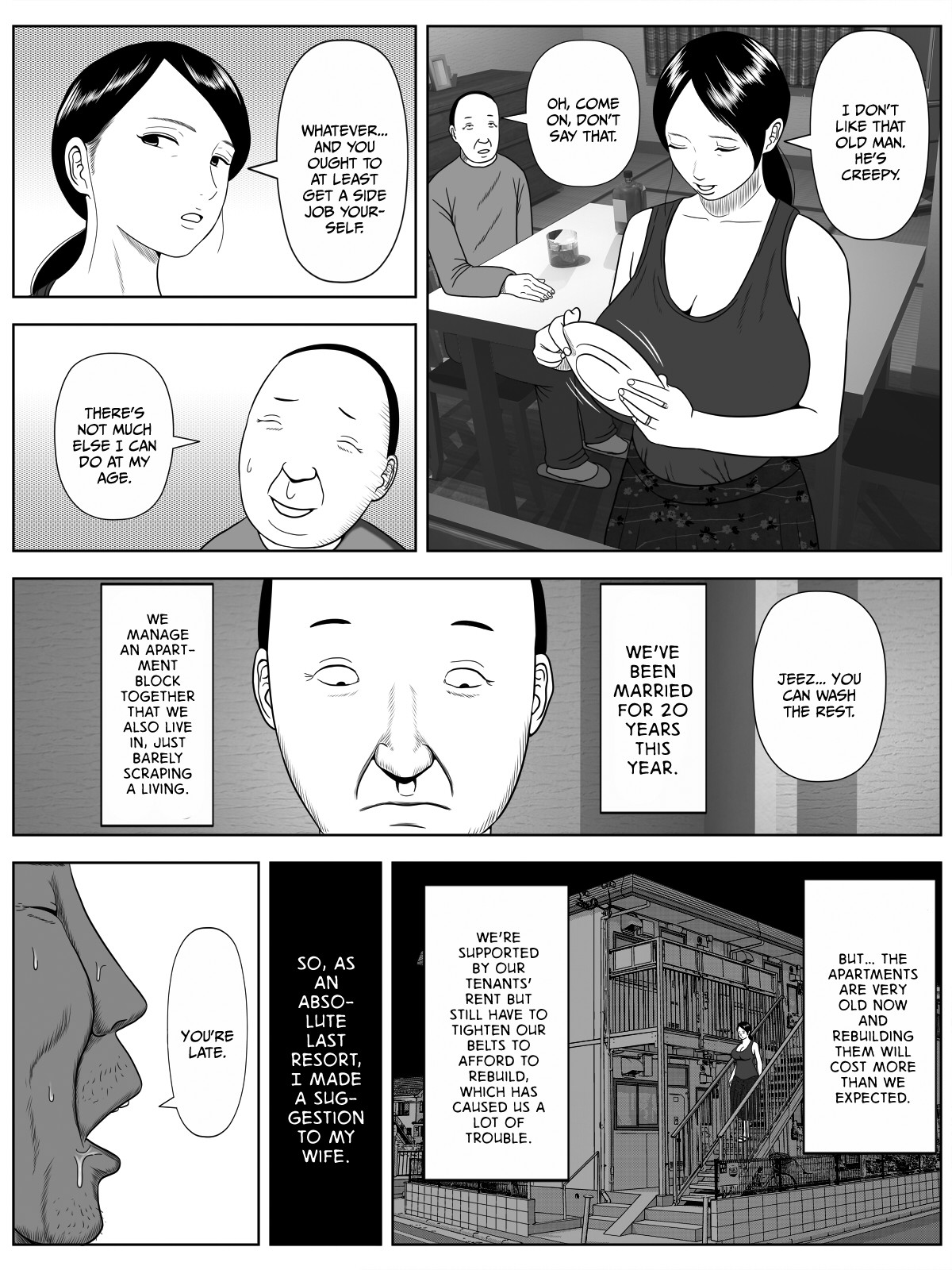 Netorase Apart ~Toshima no Tsuma desu ga Kami Body o Keep shite orimasu. Gojiyuu ni Otsukai kudasai.~ page 3