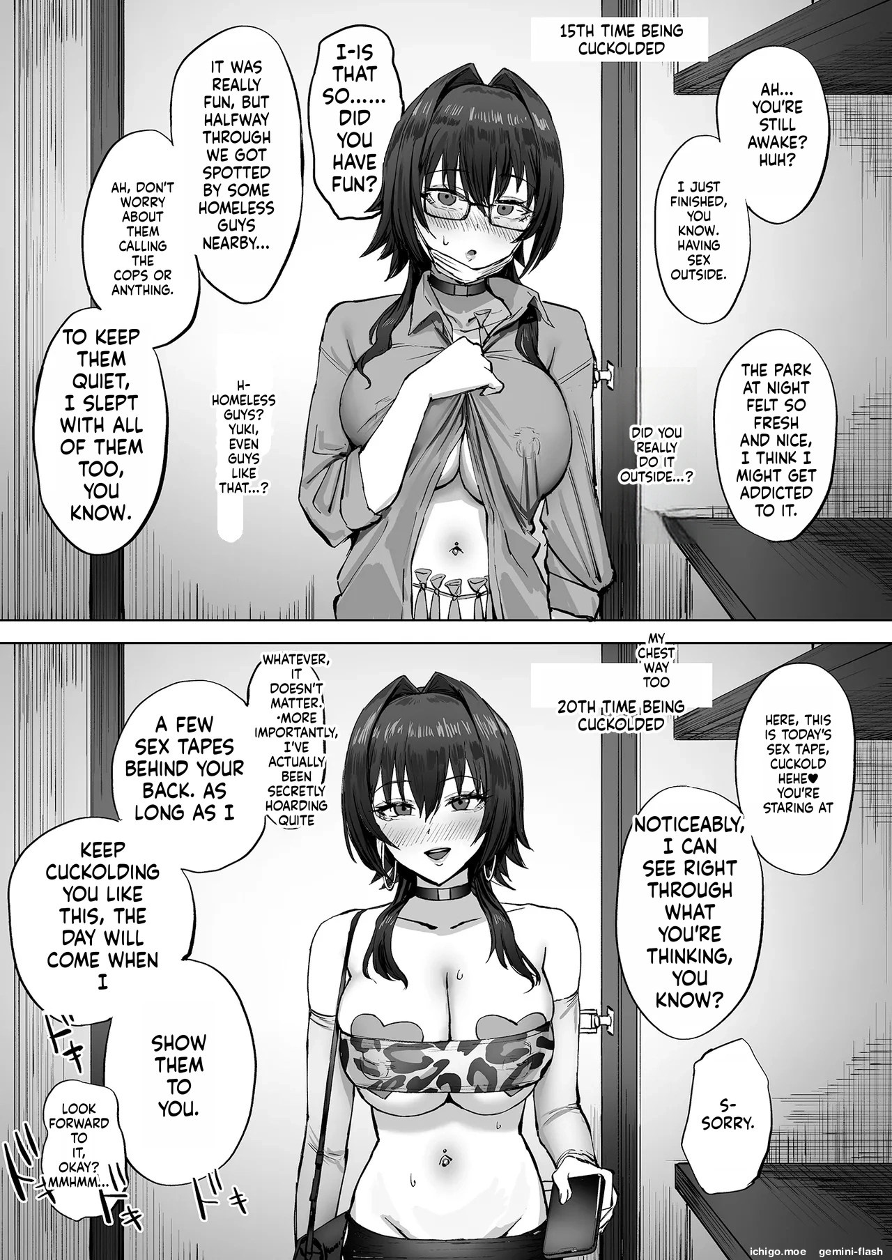 Netorase Club ni Okuridashita Fukanshou no Downer Kanojo no Houkoku page 23