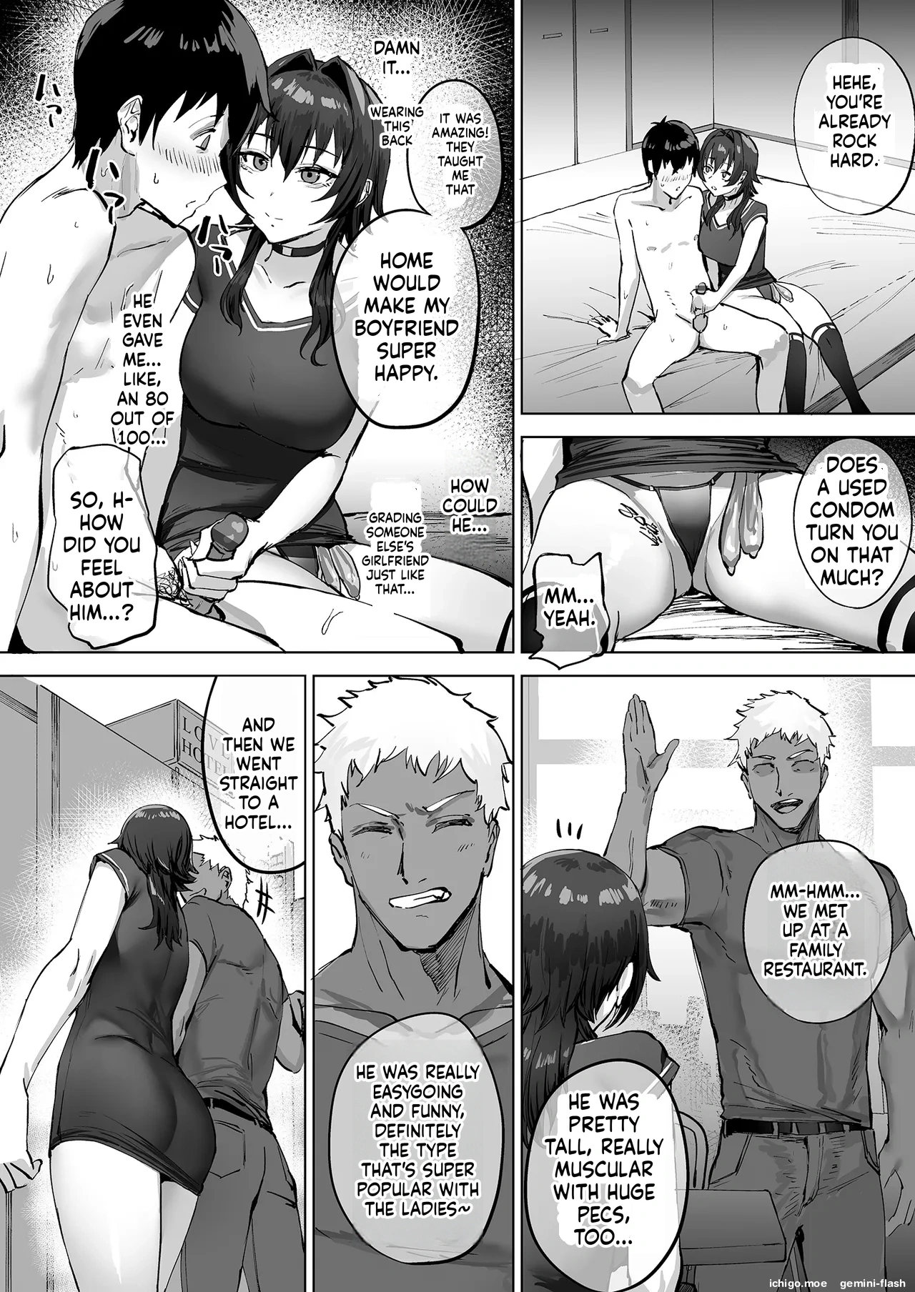 Netorase Club ni Okuridashita Fukanshou no Downer Kanojo no Houkoku page 8