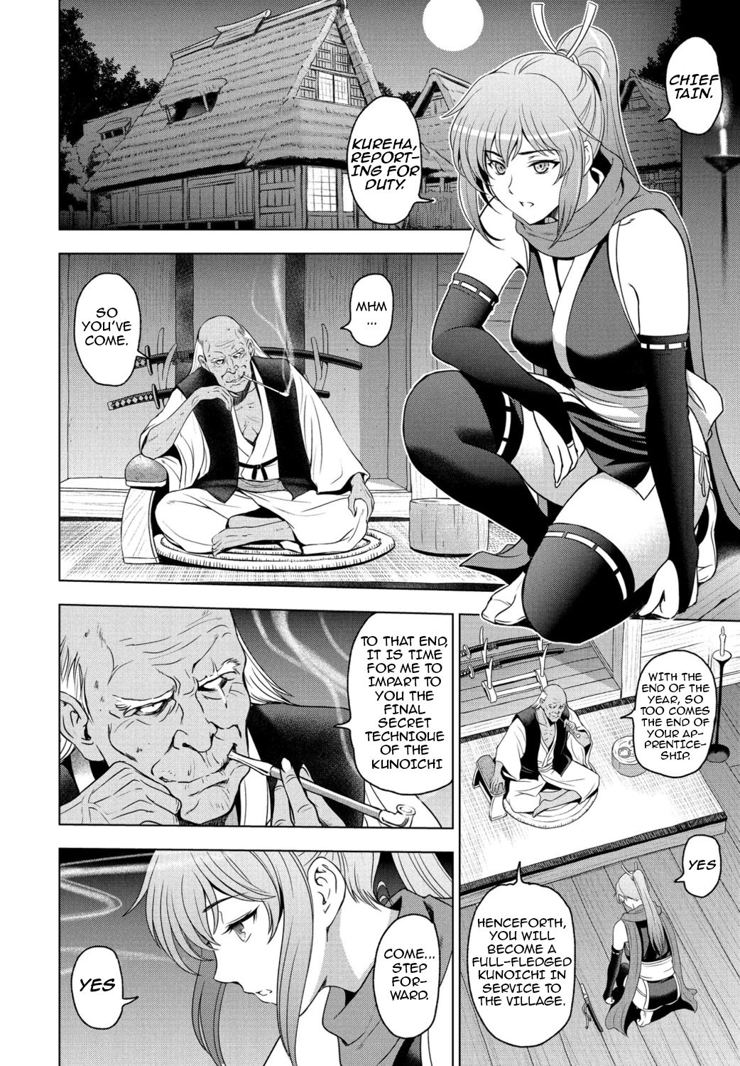 Nettori Netorare Ch. 7 -Kunoichi Kureha no Baai- page 6