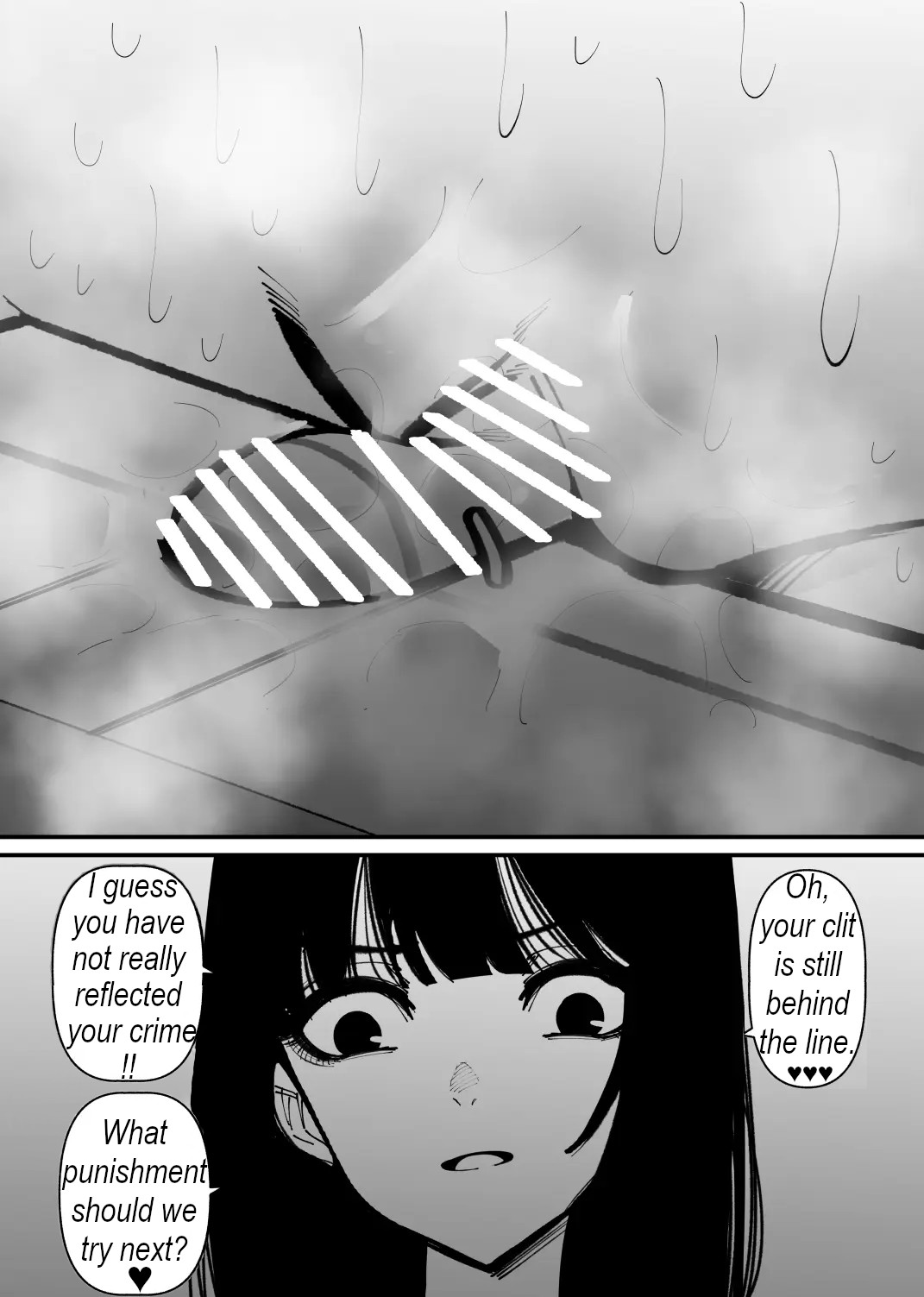 Never eat your sister's pudding without her permission! Otherwise your clitoris will be destroyed! page 22