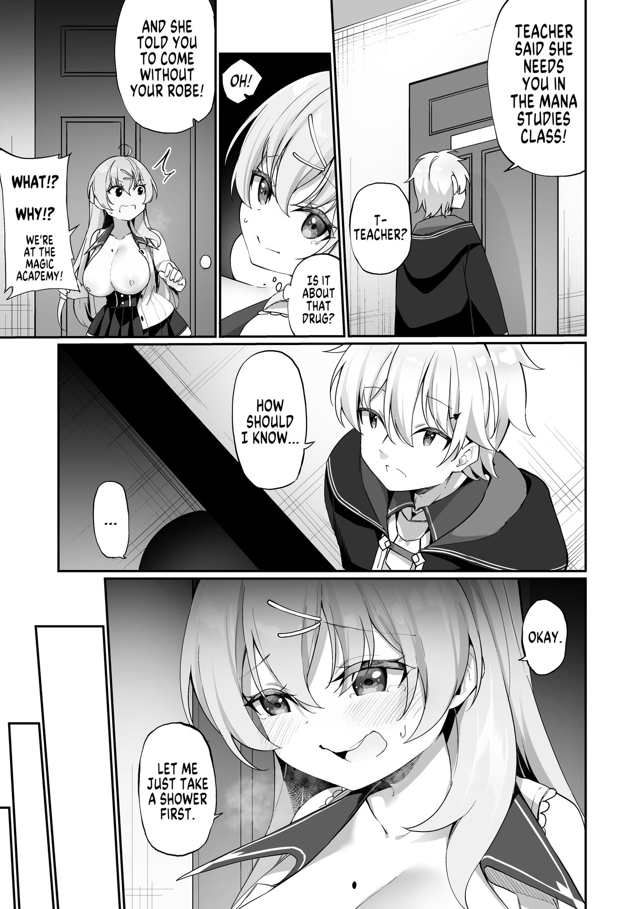 New TS Drug! My Life As a Female Magic Student page 19