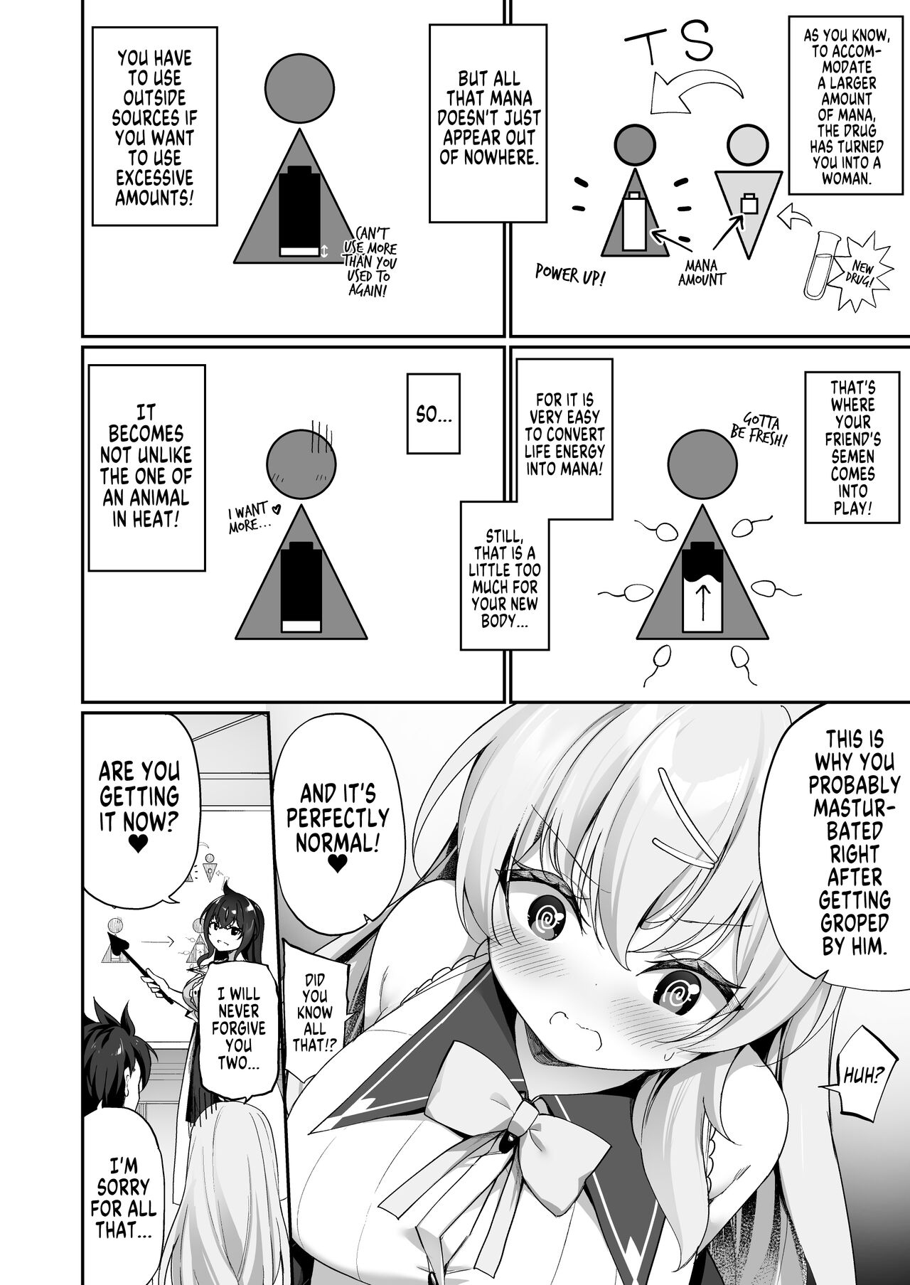 New TS Drug! My Life As a Female Magic Student page 22