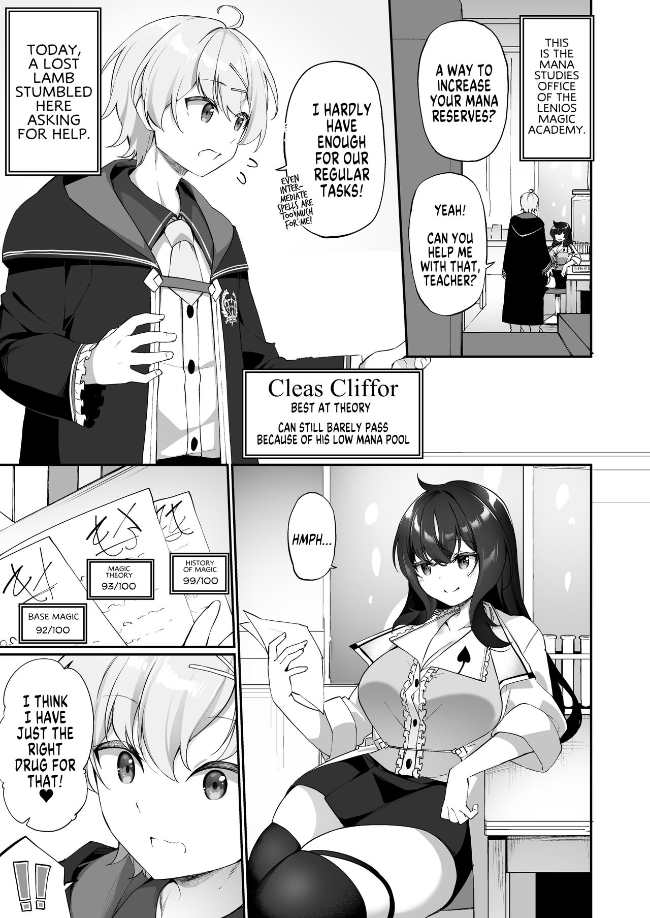 New TS Drug! My Life As a Female Magic Student page 3