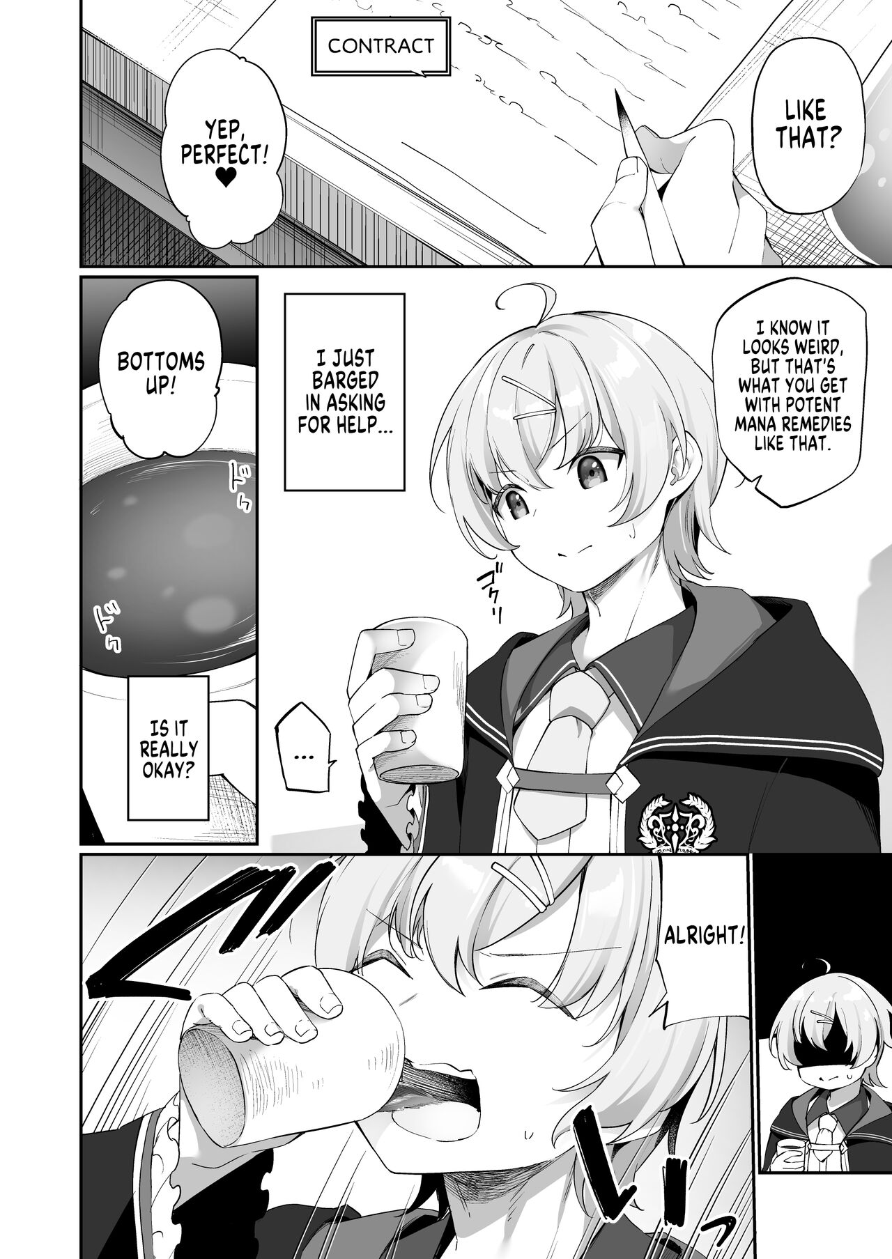 New TS Drug! My Life As a Female Magic Student page 4
