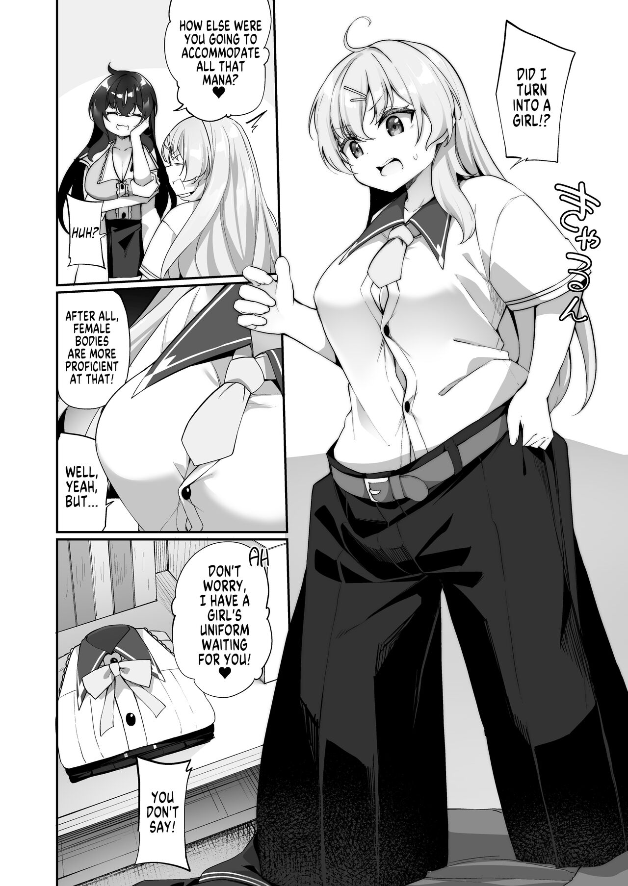 New TS Drug! My Life As a Female Magic Student page 6