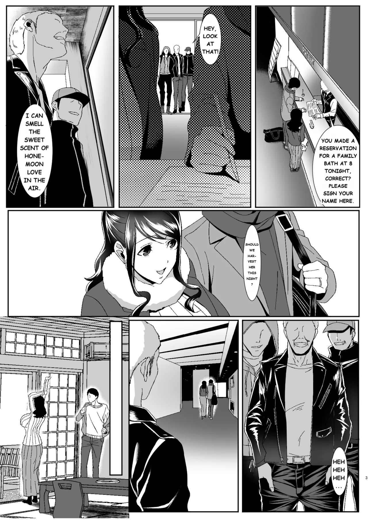 Newly Wed Hunting page 3