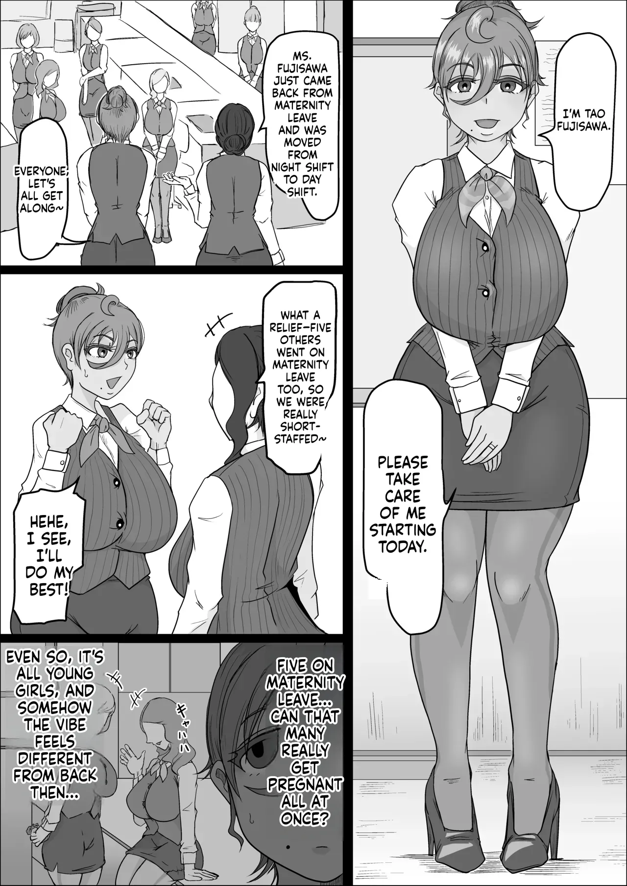 Night Shift at the Factory - A sexy Woman can't be kept all to yourself page 3