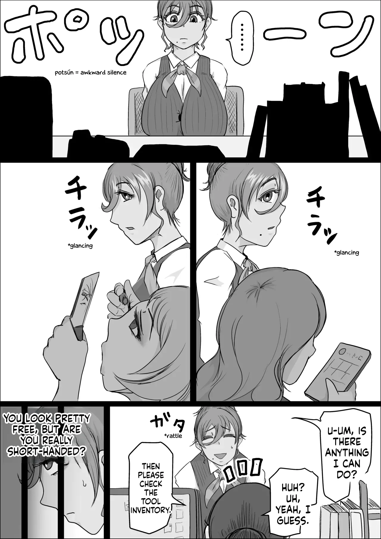 Night Shift at the Factory - A sexy Woman can't be kept all to yourself page 4