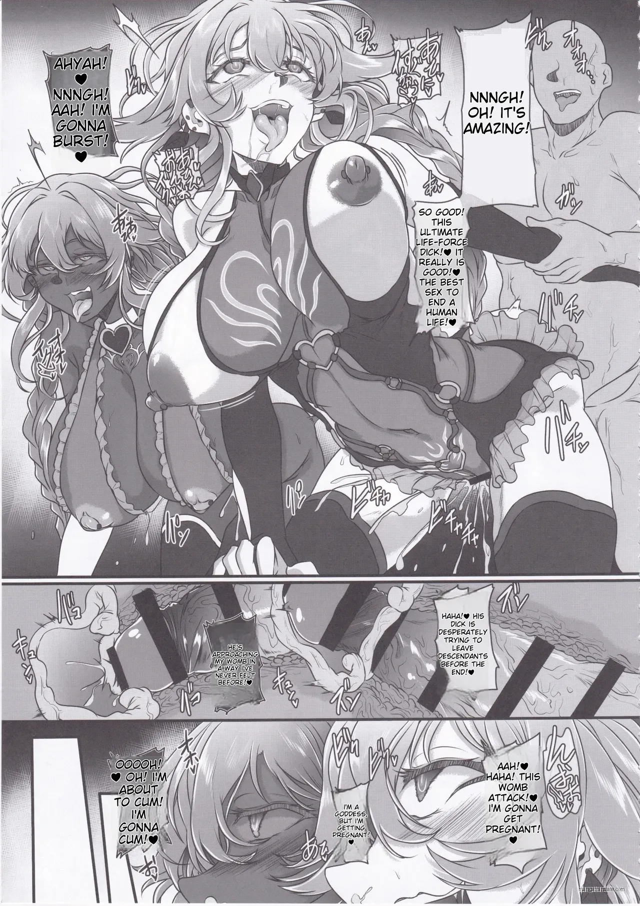 Nightmare from Goddess Another Route Chaos page 42