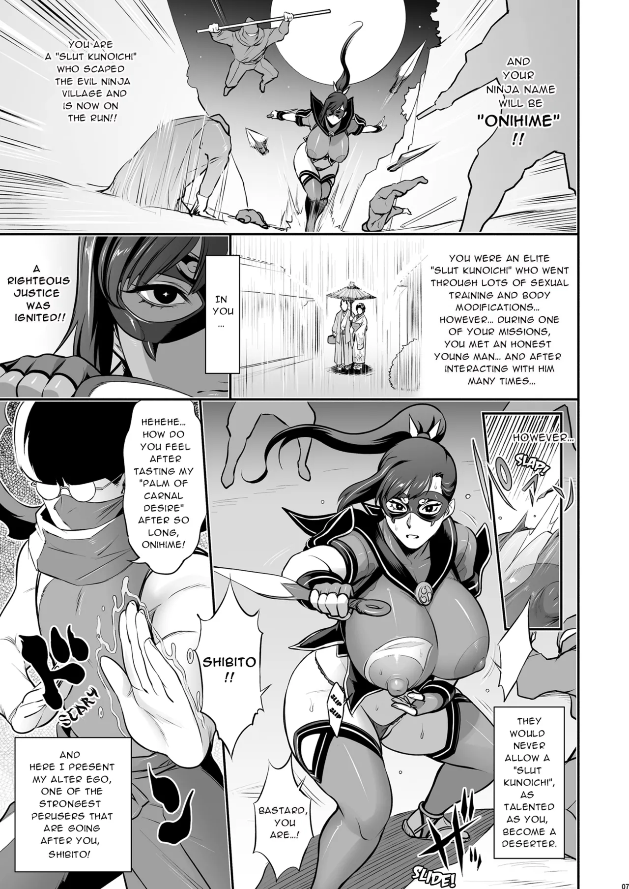 Nihon Mousou Mesu Kunoichi Ryoujoku Tan page 7