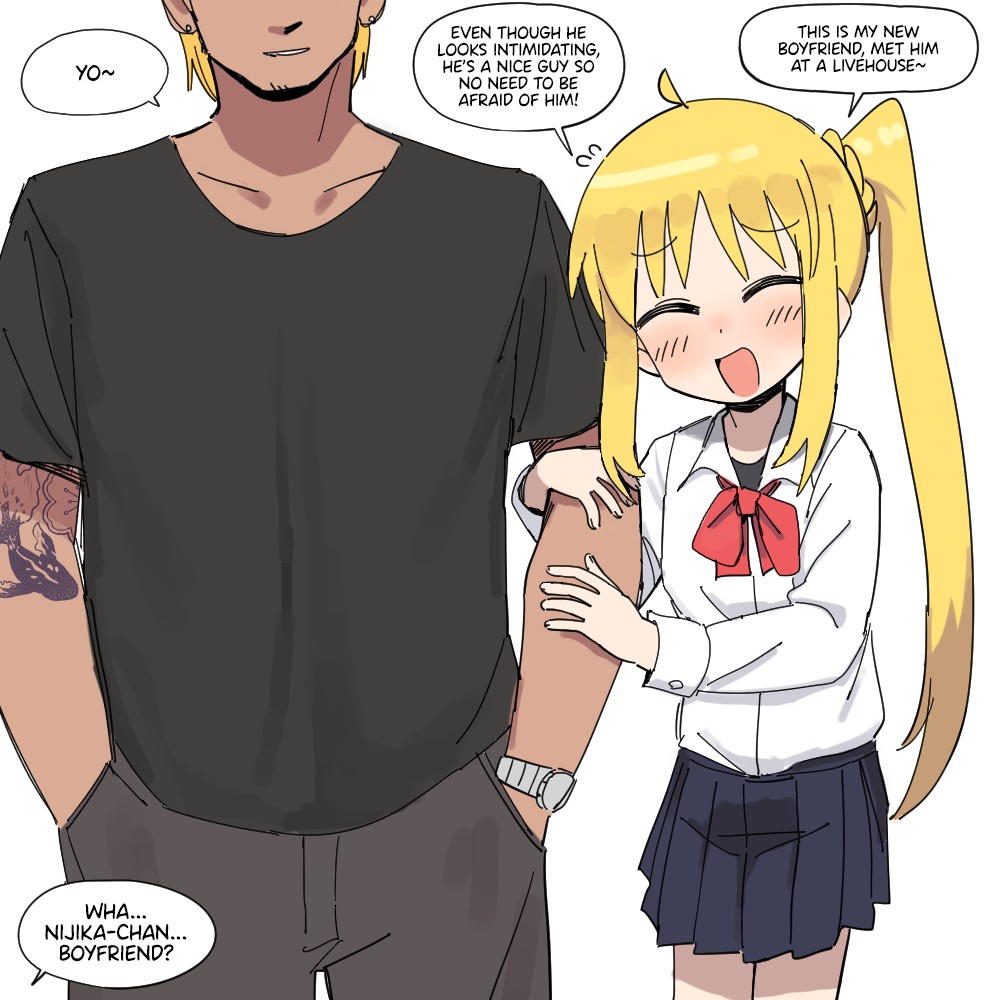 Nijika-chan and Her Boyfriend page 1