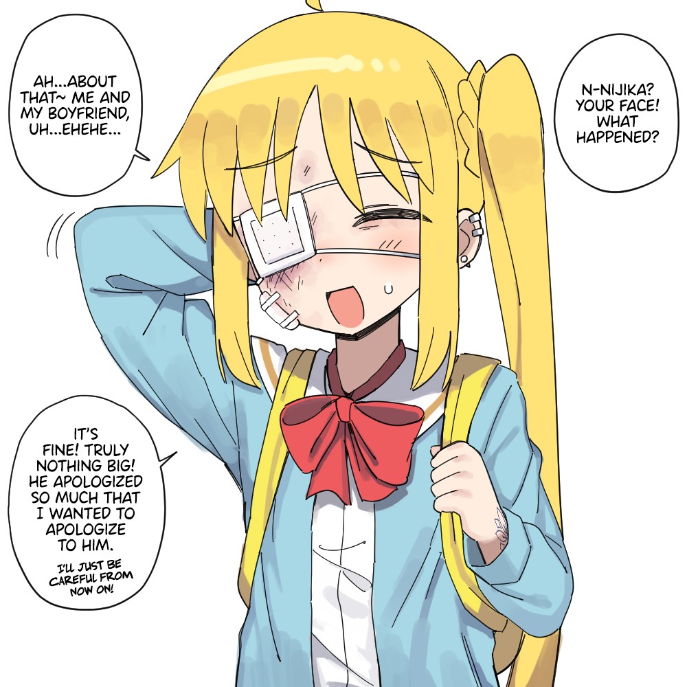 Nijika-chan and Her Boyfriend page 3