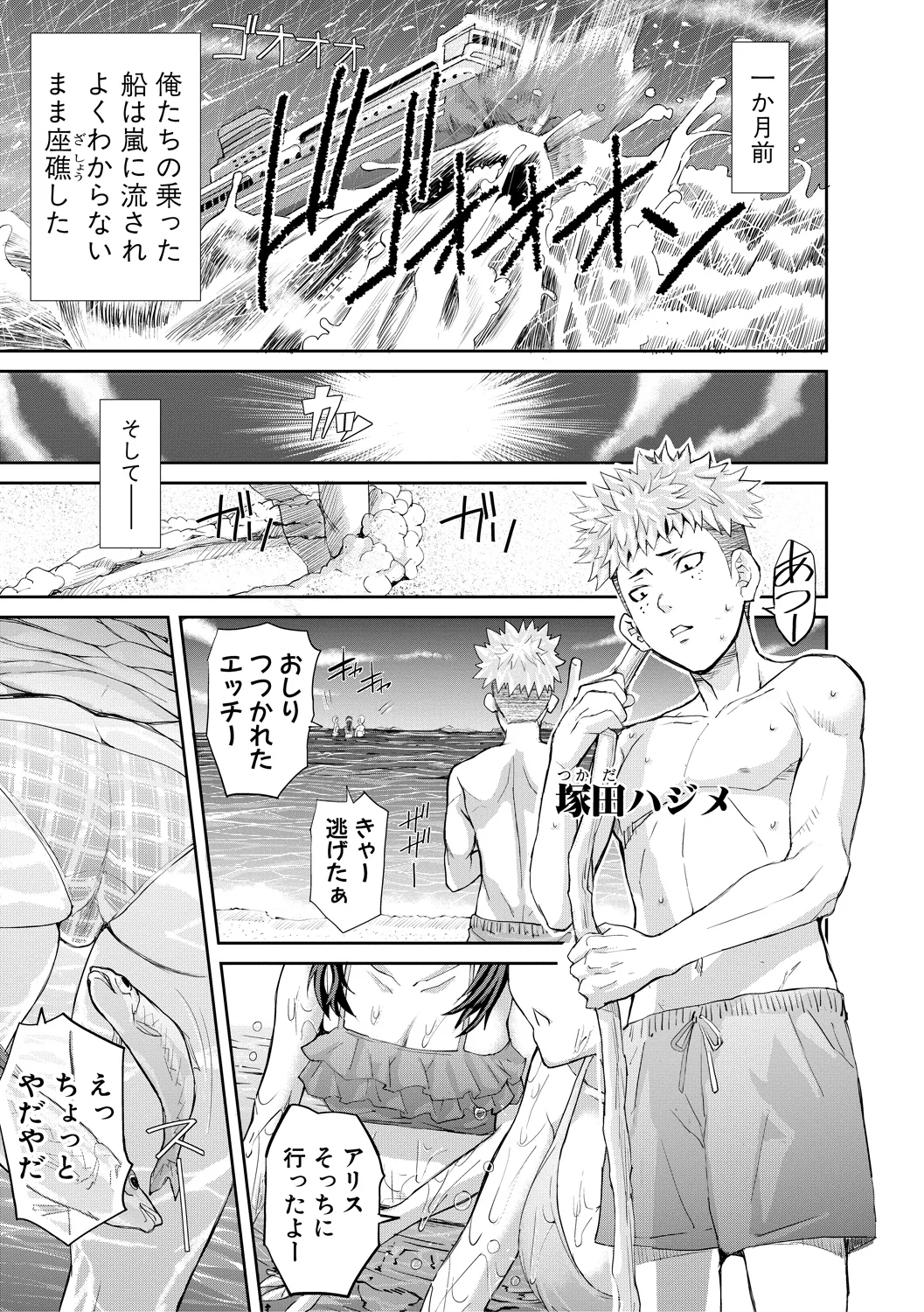 Nikujokujima Juugo Mesubuta Hyouryuuki - 15 MESUBUTA SLAVES FOR KING page 3