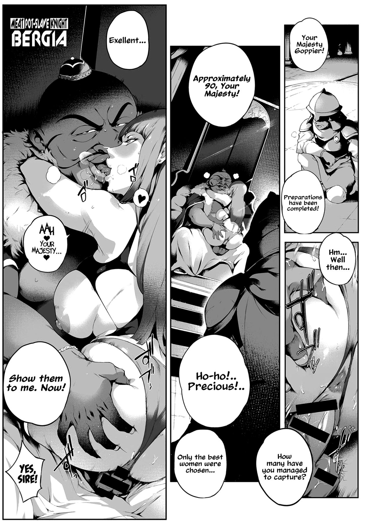 Nikutsubo Dorei Kishi Bergia page 1