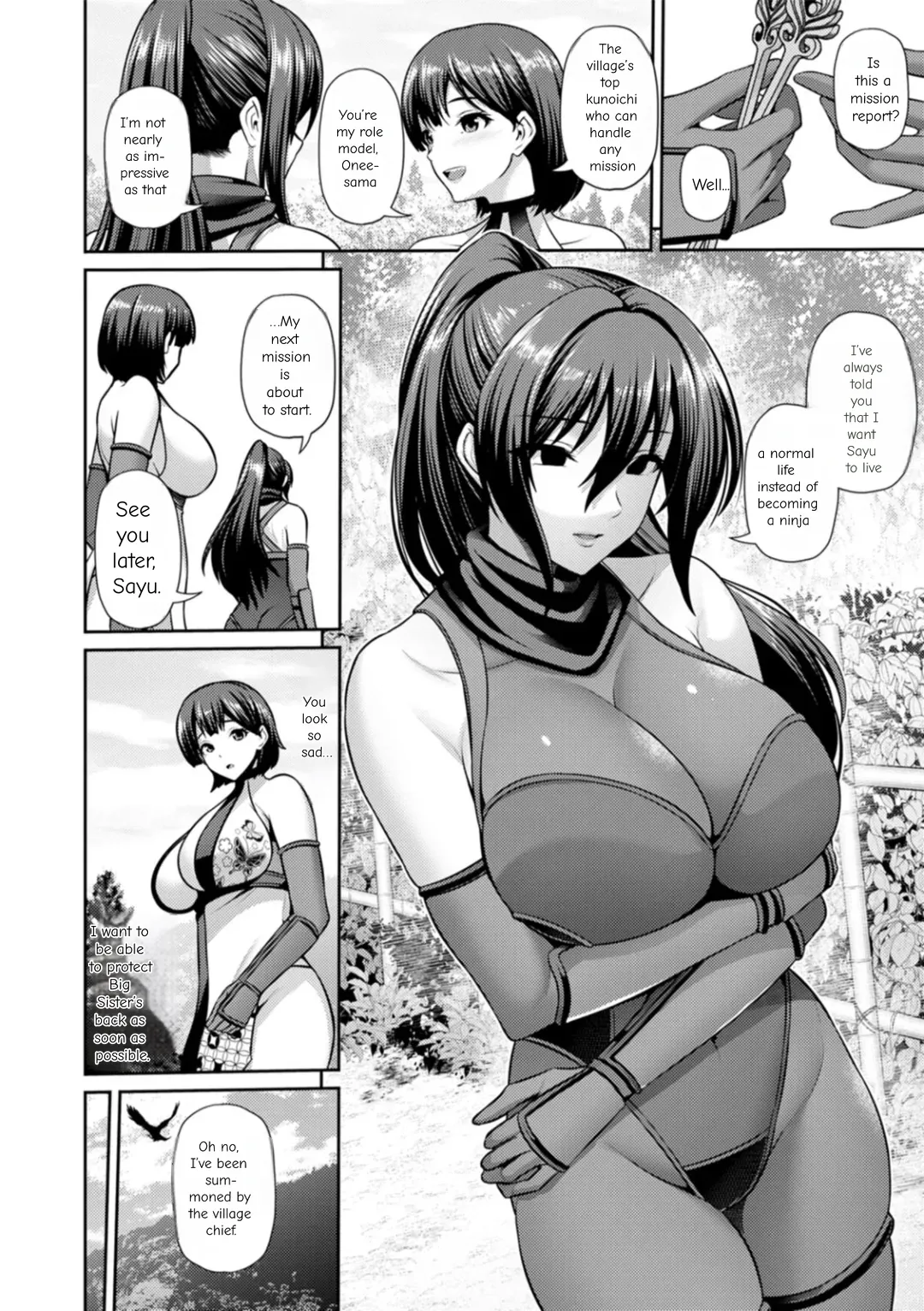 Ninja's Way: Slave of the Village page 4