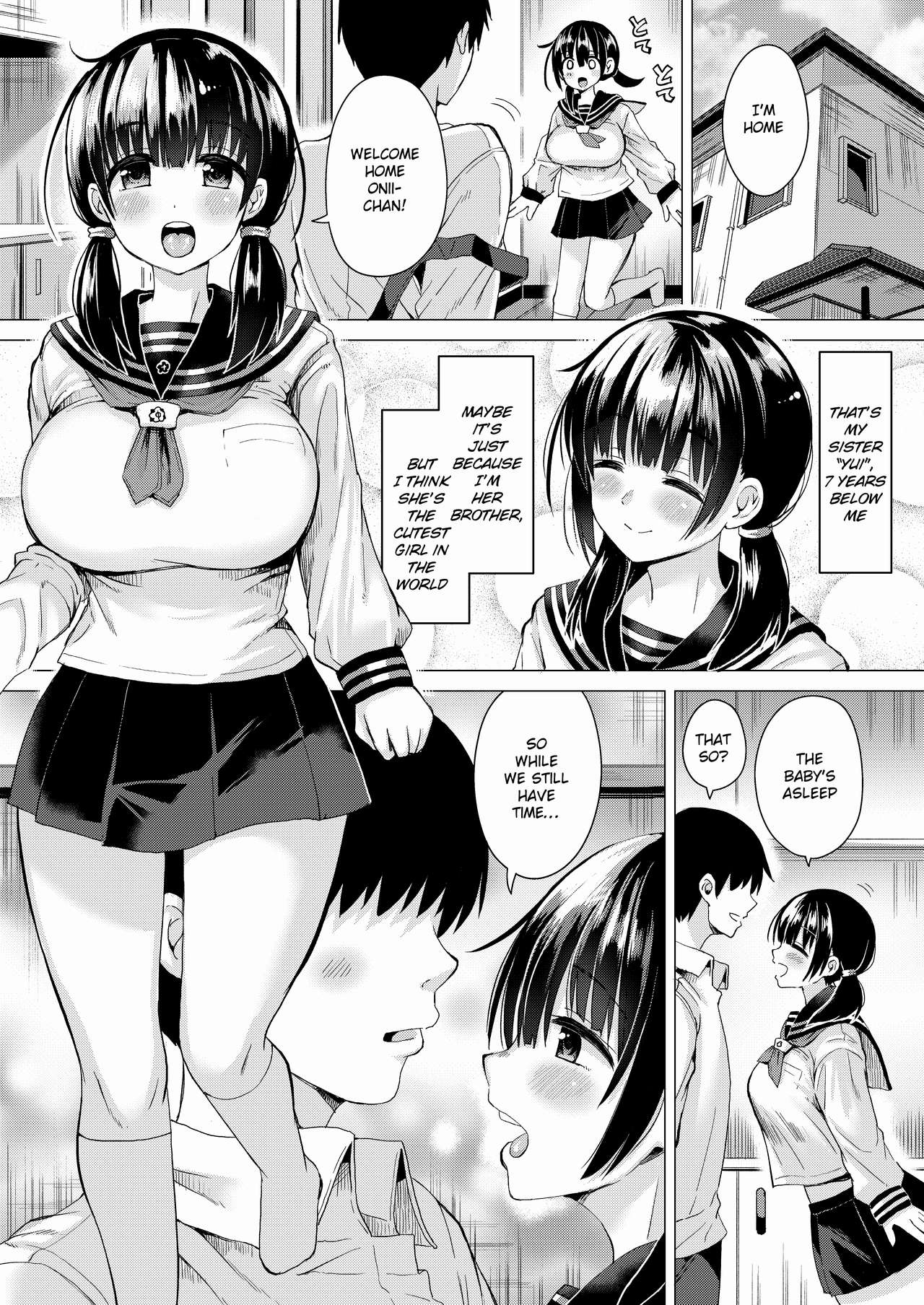Ninyousei no Takai 7-tsu Shita no Imouto to Futarime o Kosaeru Hon page 33