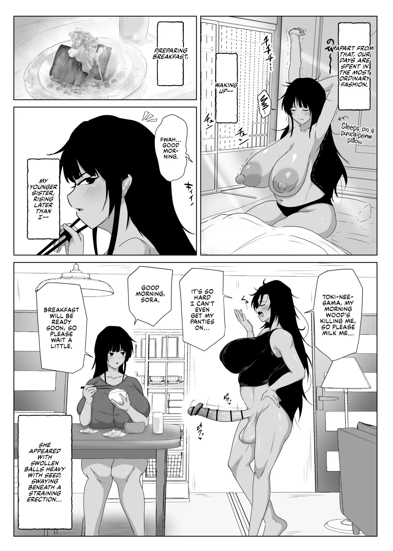 No bitch can escape being bred by the cock of my stud futanari little sister page 3