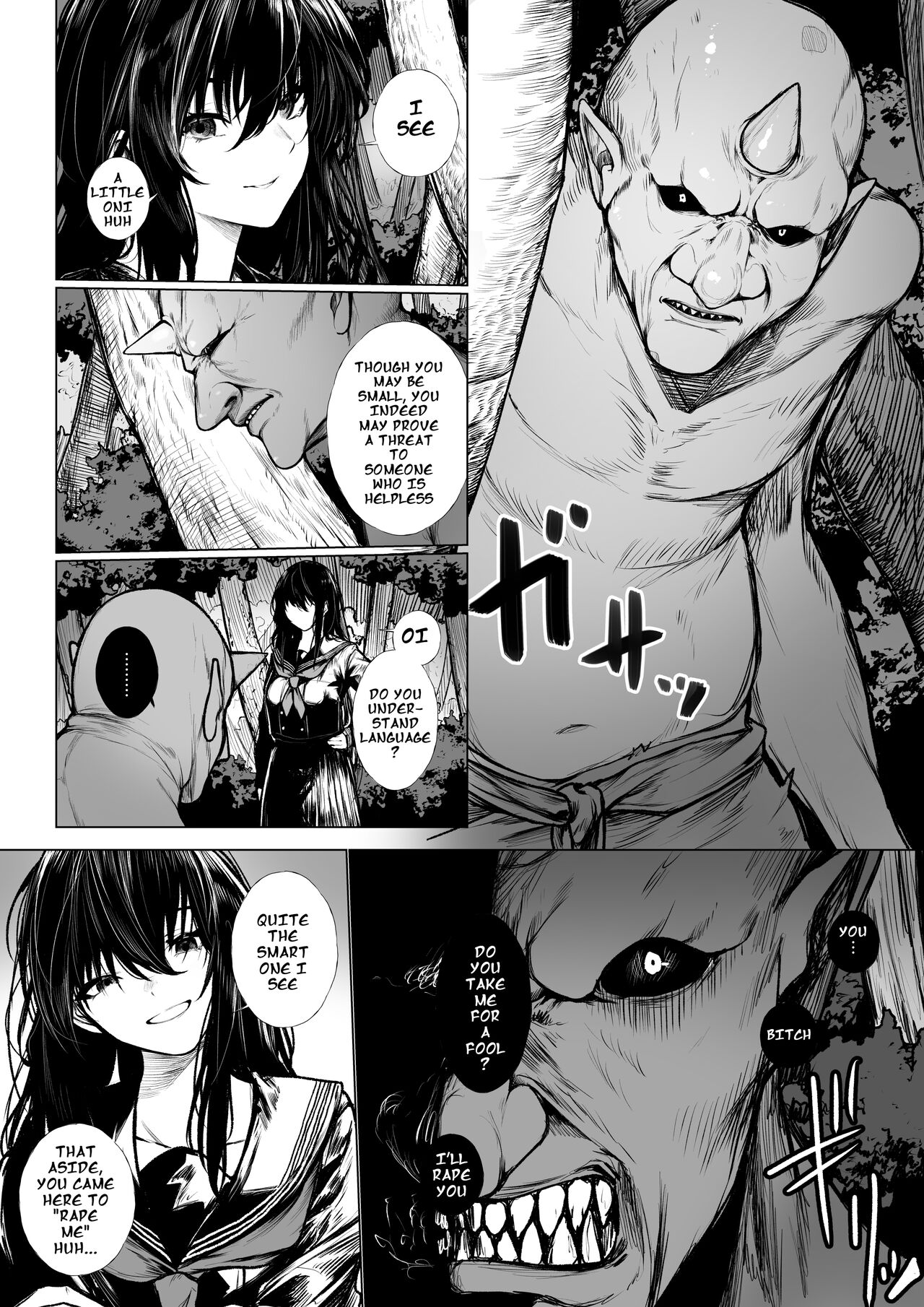 No Way an Exorcist Could Lose to a Little Oni page 2