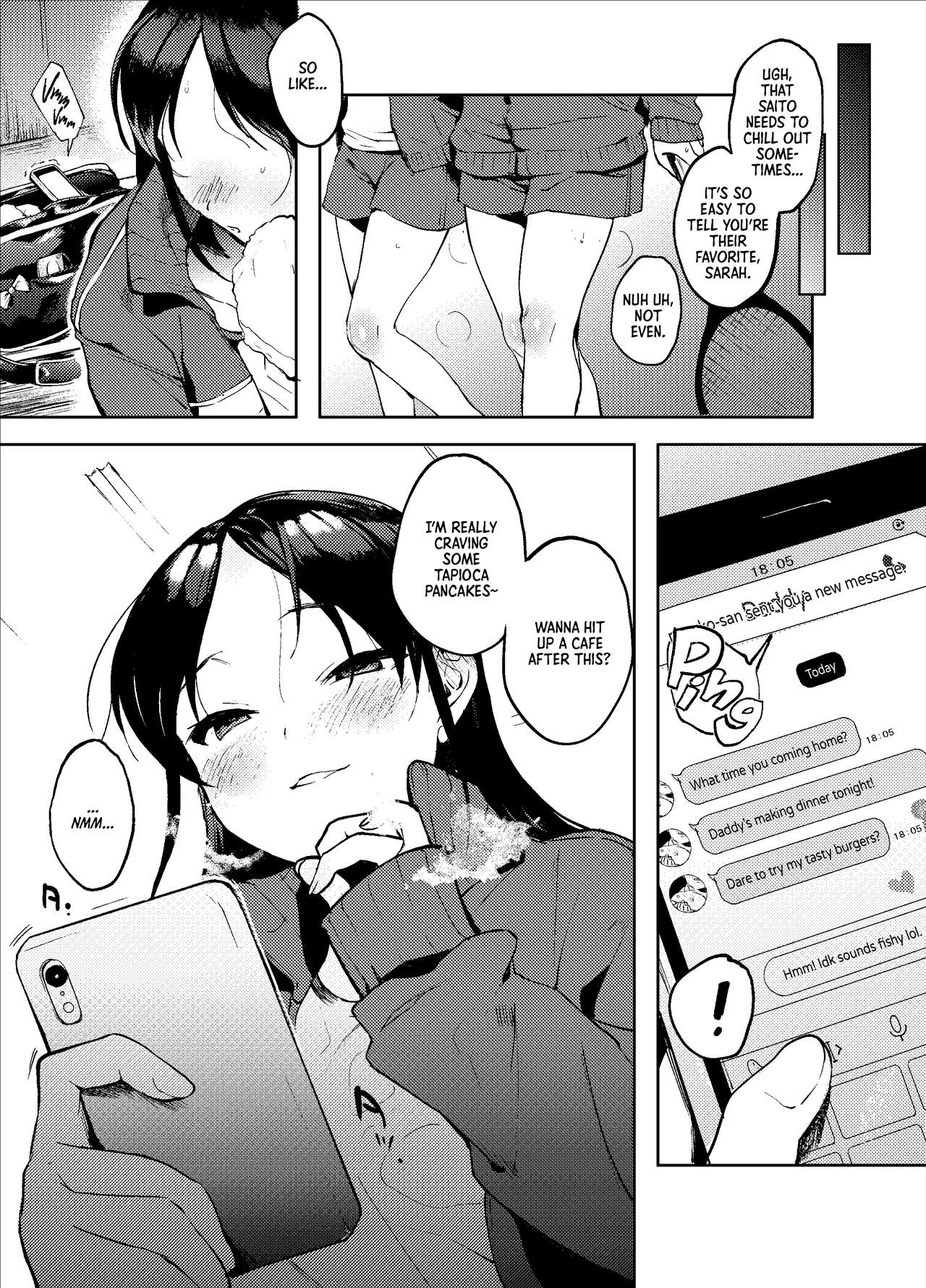 No Way That Girl Would Do This -Tennis Girl Chapter- page 15