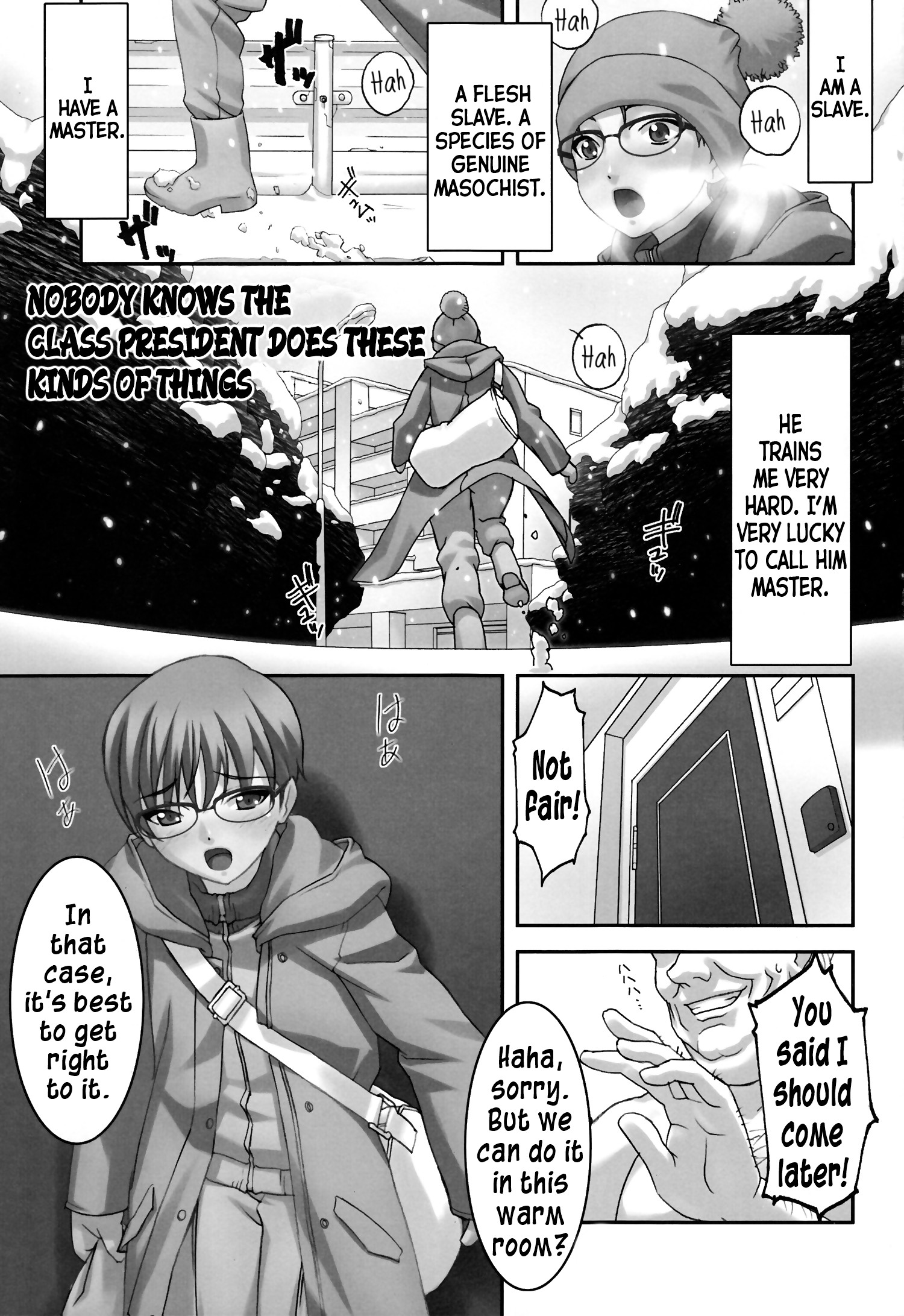 Nobody Knows the Class President Does These Kinds of Things page 4