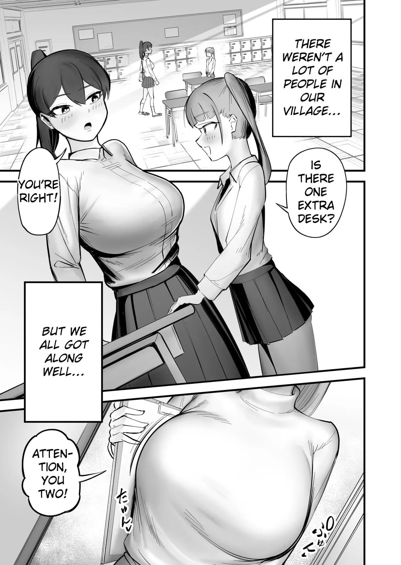 Nodoka na Inaka ni Futanari ga Kite Zenbu Bukkowareta Hanashi page 3