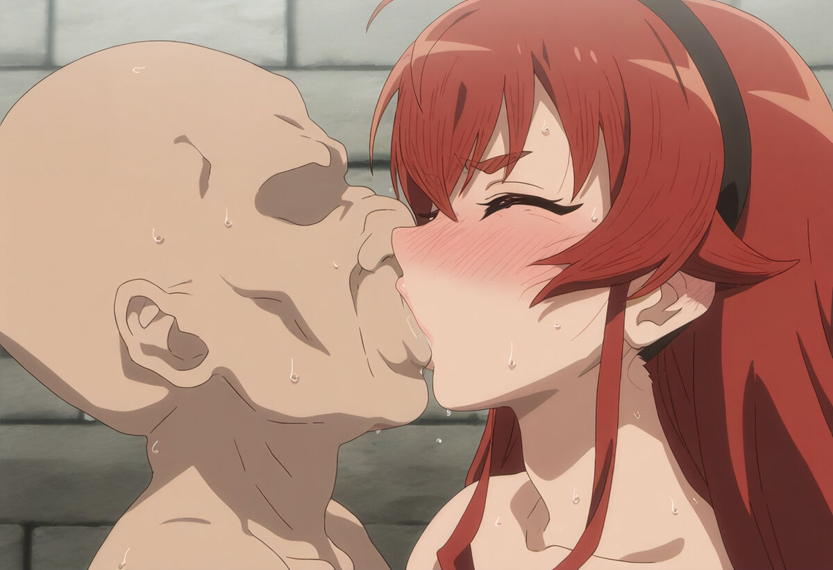Nonconsensual sloppy kiss with ugly bastard page 4