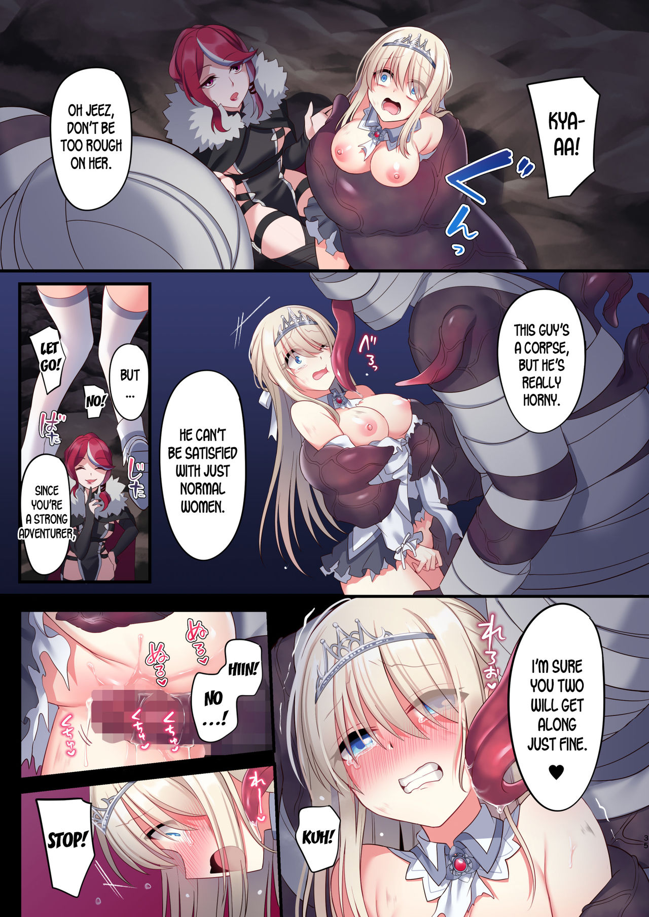 Noroi no Yubiwa de Game Over + Omake CG page 35