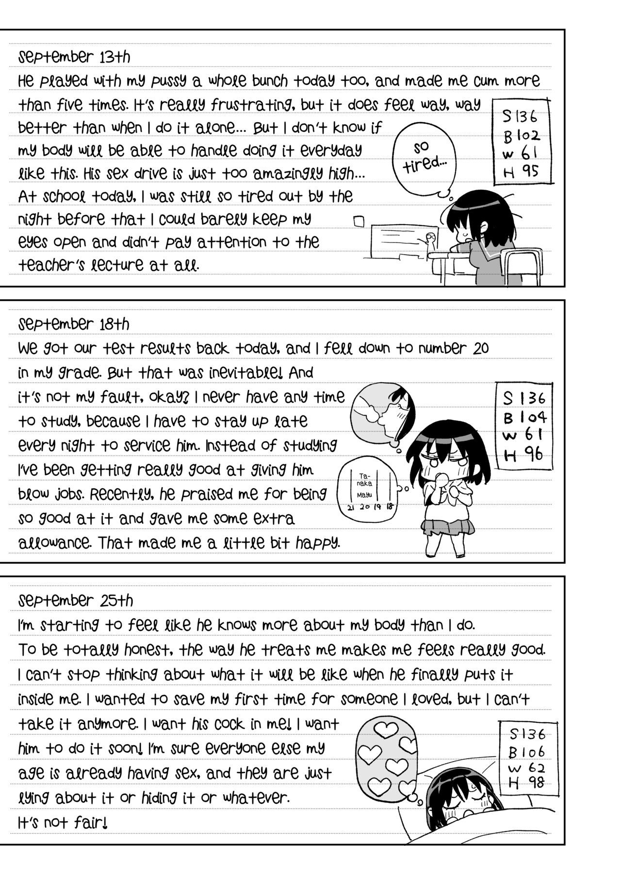 November 28th: As of today, I belong to my new daddy! page 12