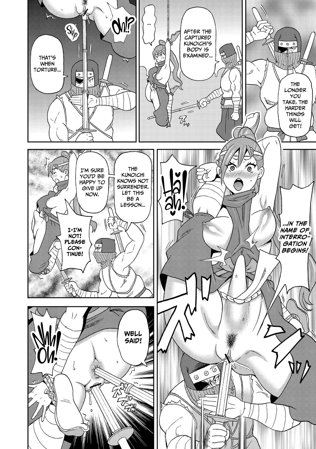 Novice Kunoichi Shinozaki-san page 10