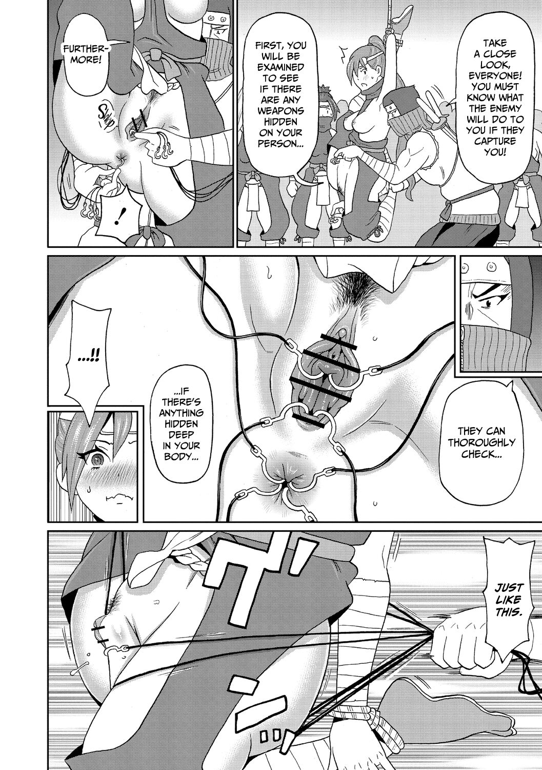 Novice Kunoichi Shinozaki-san page 8