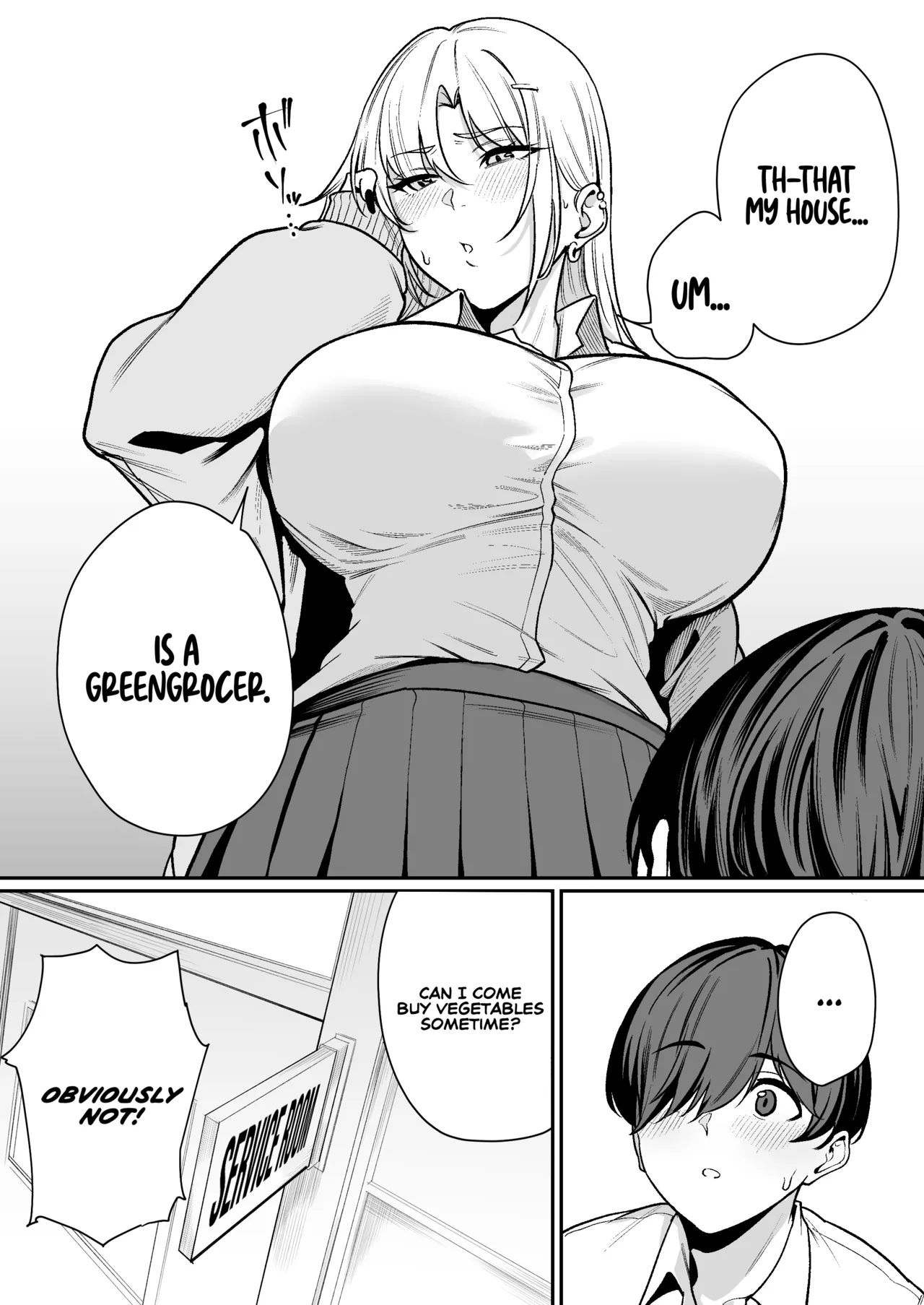 Now That I’m a 'Special Treatment' Student, I’ll Choose the Ill-natured Gyaru! -Umezu-san, Who Always Puts Her Ass on My Desk- page 46