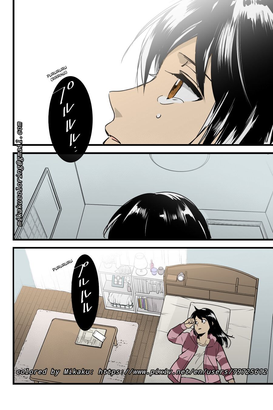 NTR Anniversary + ) [Syukurin] Mitsuha ~Netorare~ (Kimi no Na wa.) [English] [Colorized] by Mikaku page 26