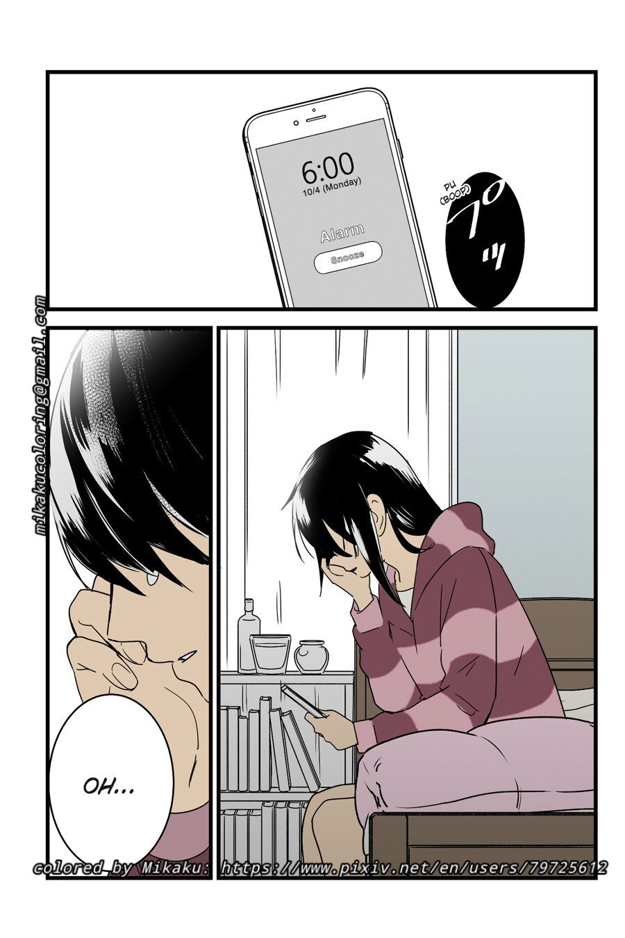 NTR Anniversary + ) [Syukurin] Mitsuha ~Netorare~ (Kimi no Na wa.) [English] [Colorized] by Mikaku page 27