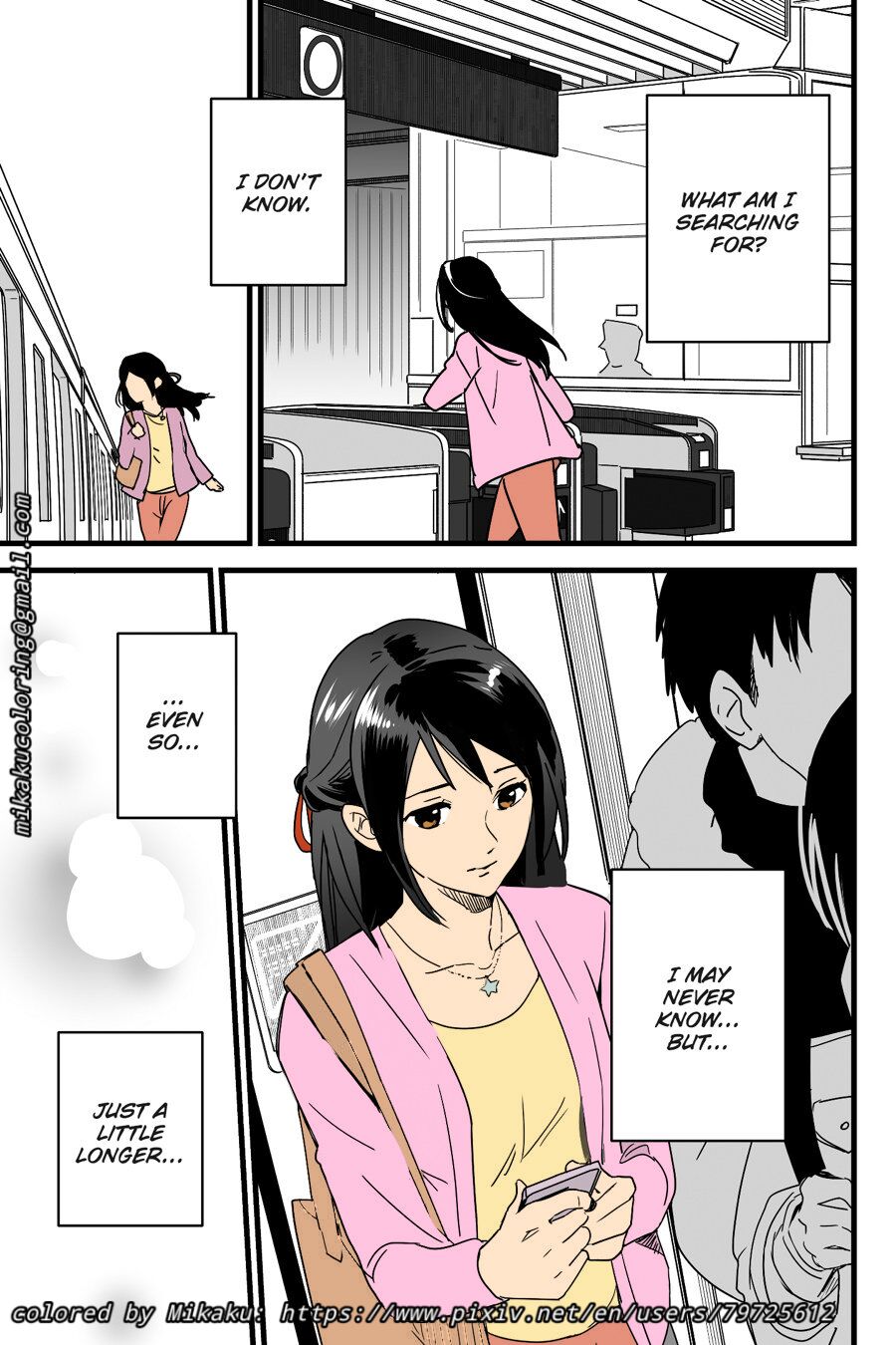 NTR Anniversary + ) [Syukurin] Mitsuha ~Netorare~ (Kimi no Na wa.) [English] [Colorized] by Mikaku page 40
